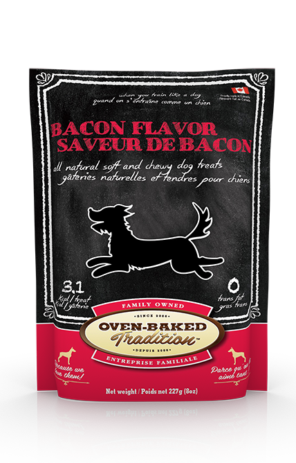 Gâteries Oven Baked Tradition bacon 227gr