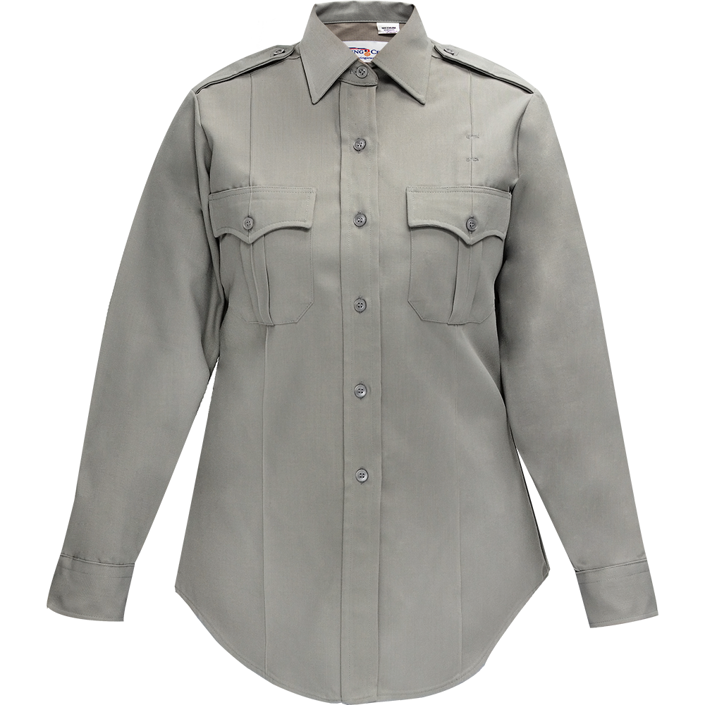 DURO POPLIN 65% POLY/35% COTTON WOMEN'S LONG SLEEVE SHIRT