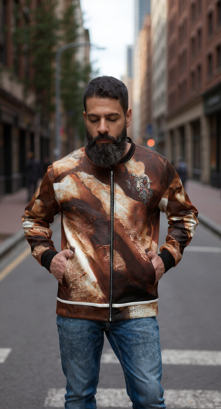 Thumbnail: illadelstyles Rust Bomber Jacket