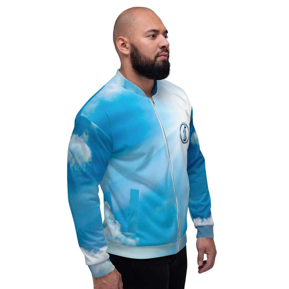 Thumbnail: illadelstyles Blue Sky Bomber Jacket