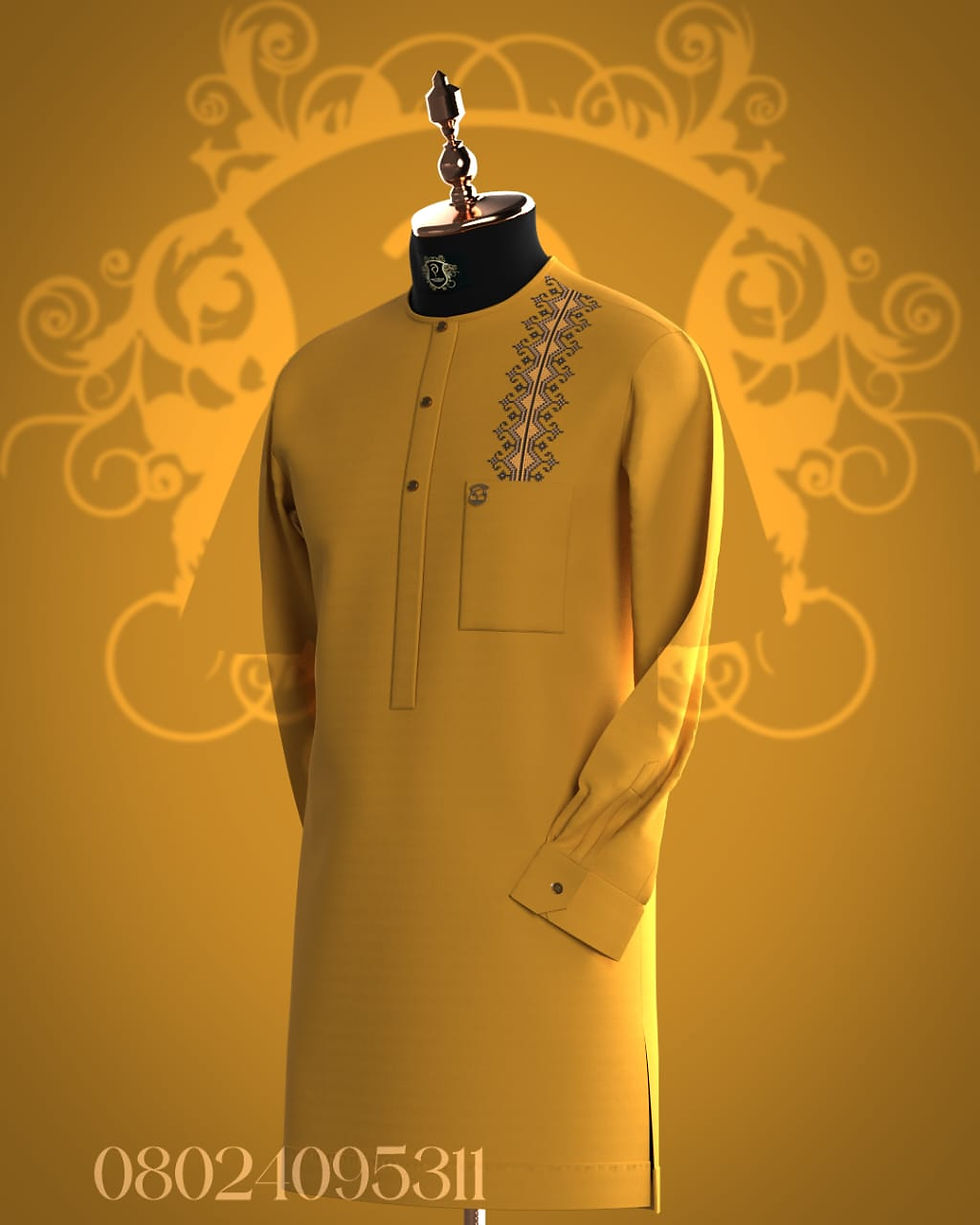 Thumbnail: Custard Yellow Modern Senator Wear