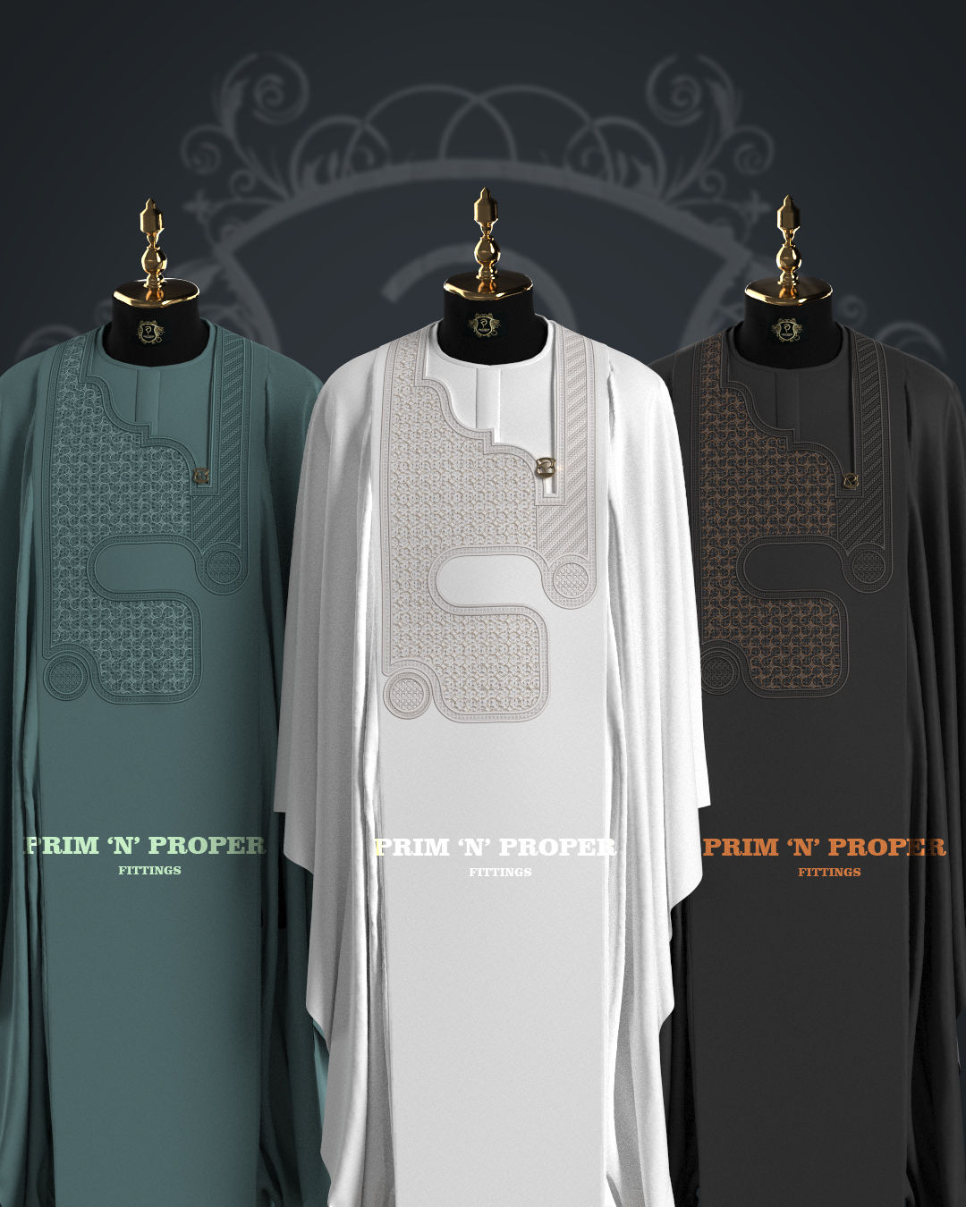 PRIM LUXURY AGBADA