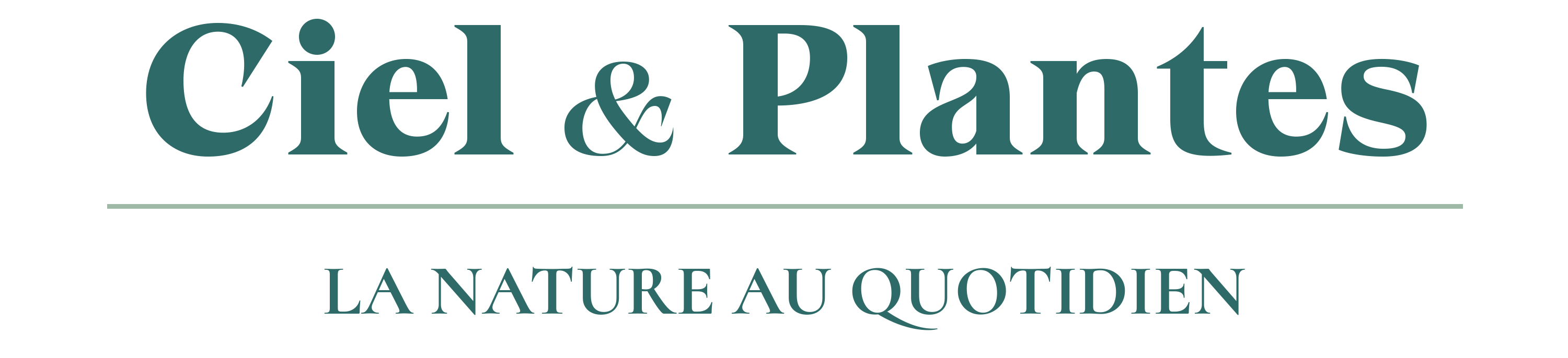 © Ciel & Plantes