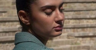 Thumbnail: Vichy green checkered blazer