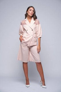 Miniatura: Linen jacket with organza