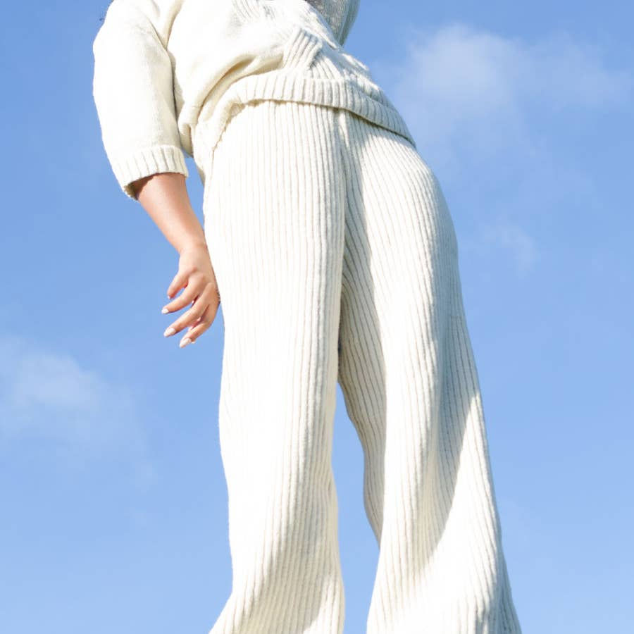 Galizur Wide Knit Trousers