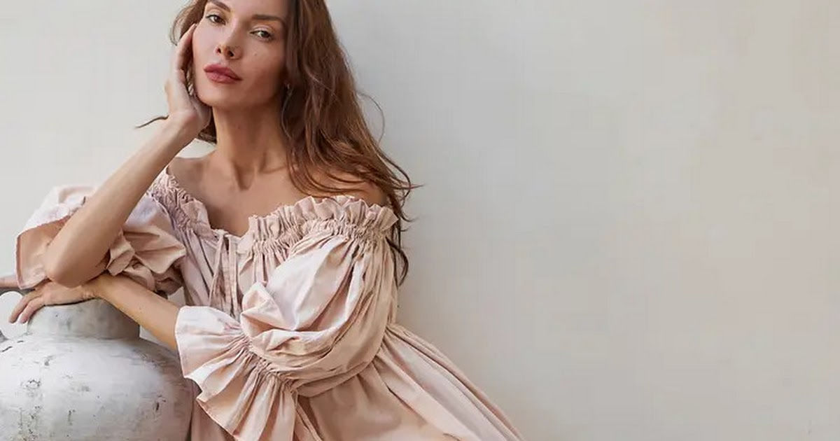 Vacay Off Shoulder Puff Sleeve Cotton Mini Dress - Cream