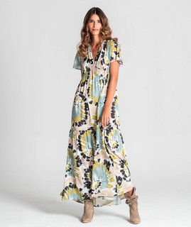 תמונה ממוזערת: Long dress with pattern