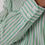 Miniatura: Long Sleeve Slim Fit Stripe Shirt in Green & White Colour
