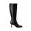 Thumbnail: The Manhattan - Walking Knee High Boots - Black Squared