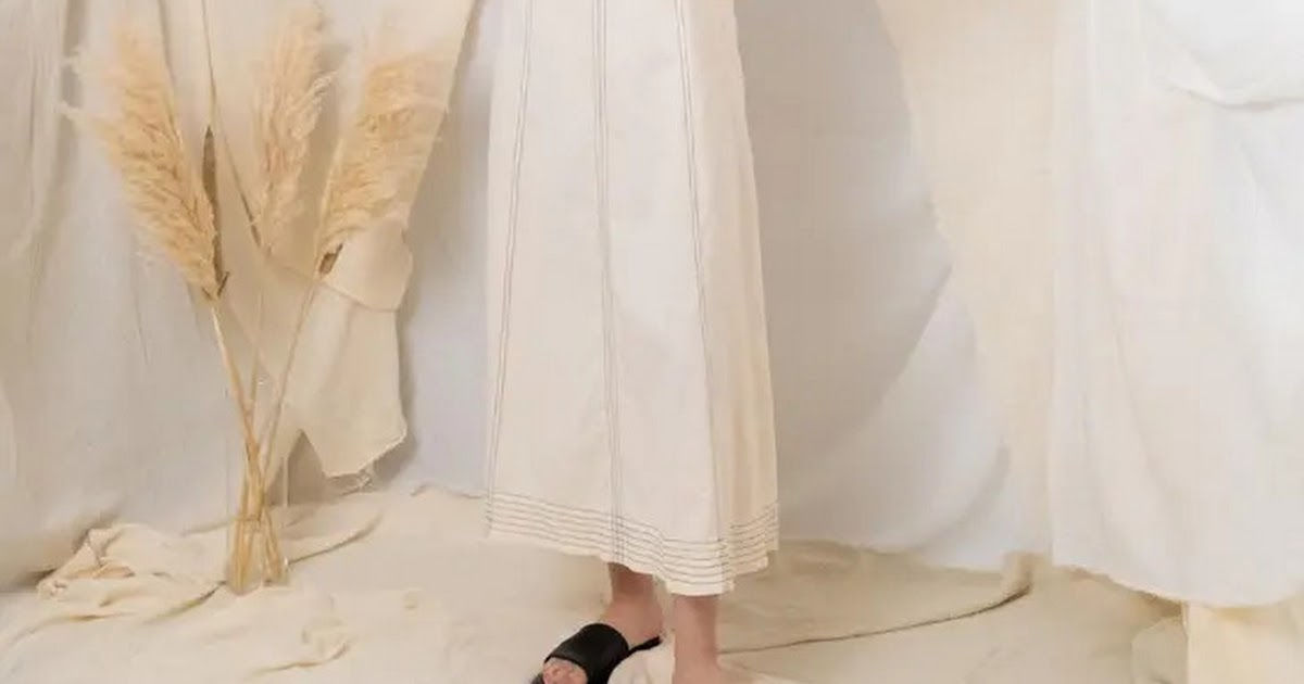 Eva Maxi Dress - Natural S/M