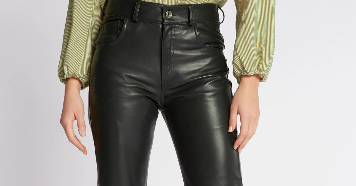 Lambskin Myrtle Pants/Leather Pants