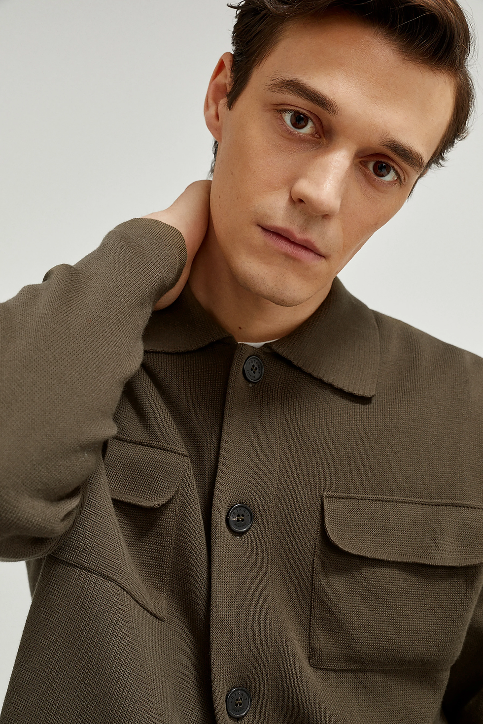 תמונה ממוזערת: 100% Organic Cotton Jacket (s) - Multiple Colors - Military Army Green