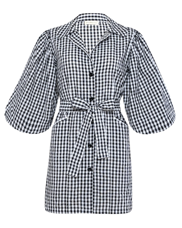 תמונה ממוזערת: 🔥 The Meghan - House of Gingham Print -  Boca Raton Red - Multiple Colors