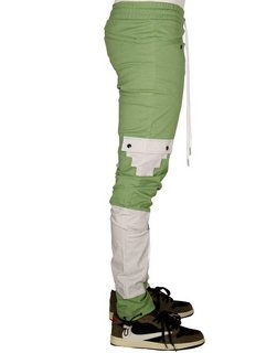 Thumbnail: Steps Color Blocking Cargo Joggers Pants