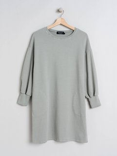 תמונה ממוזערת: Cotton Sweatshirt Dress - VI22ES612