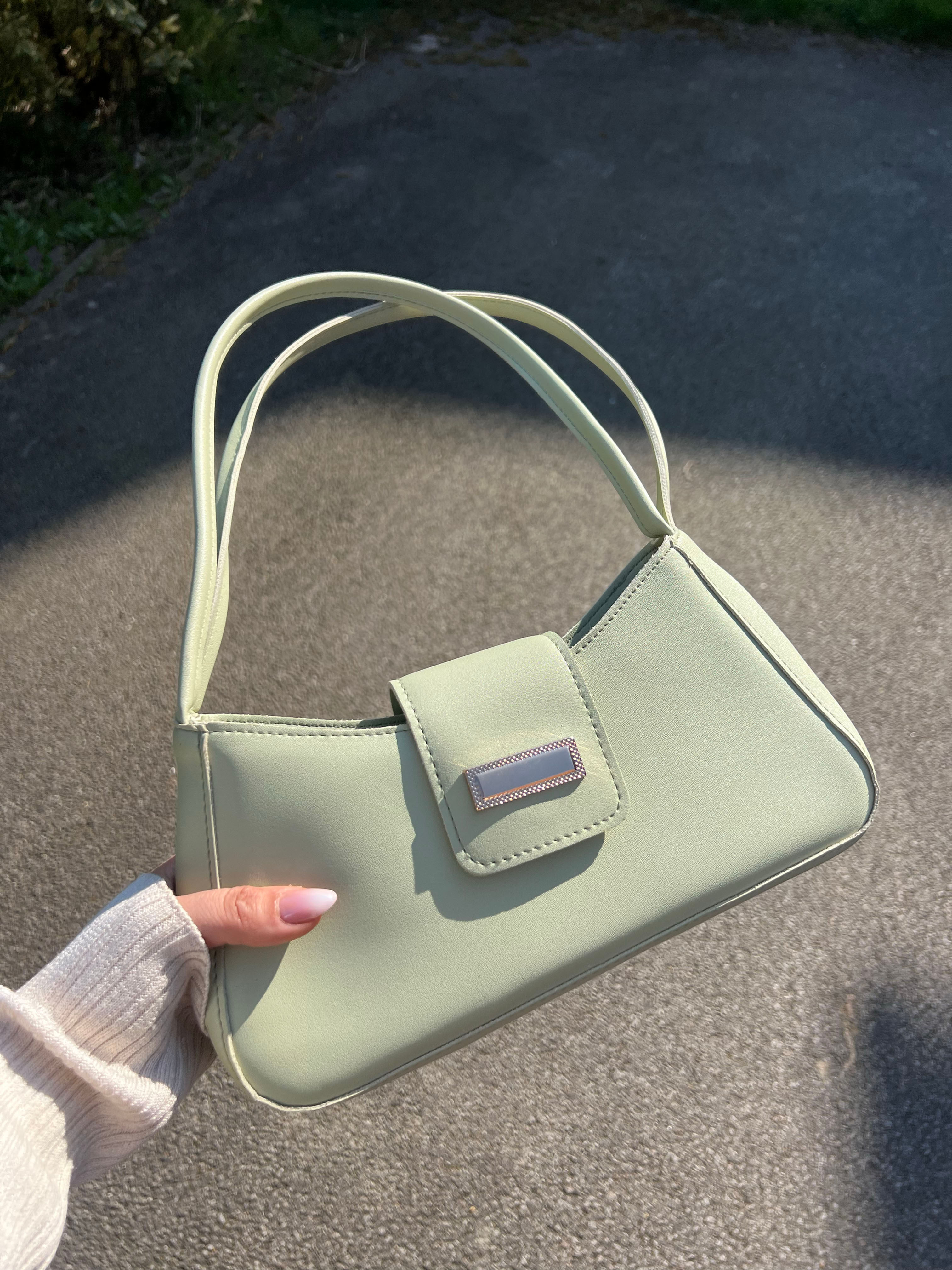 Isabelle Pistachio Handbag