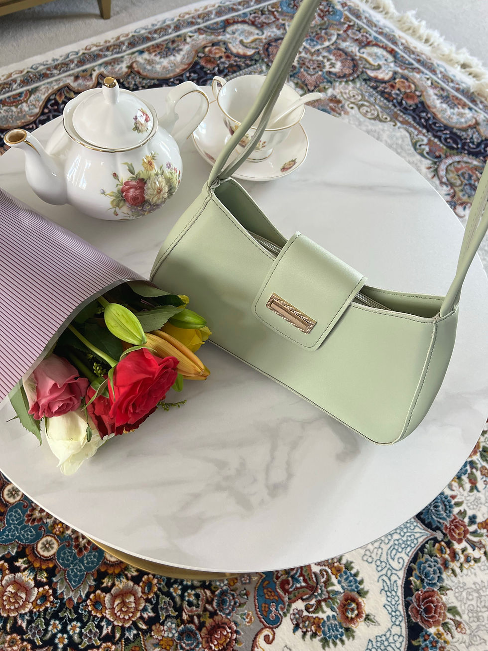 Thumbnail: Isabelle Pistachio Handbag