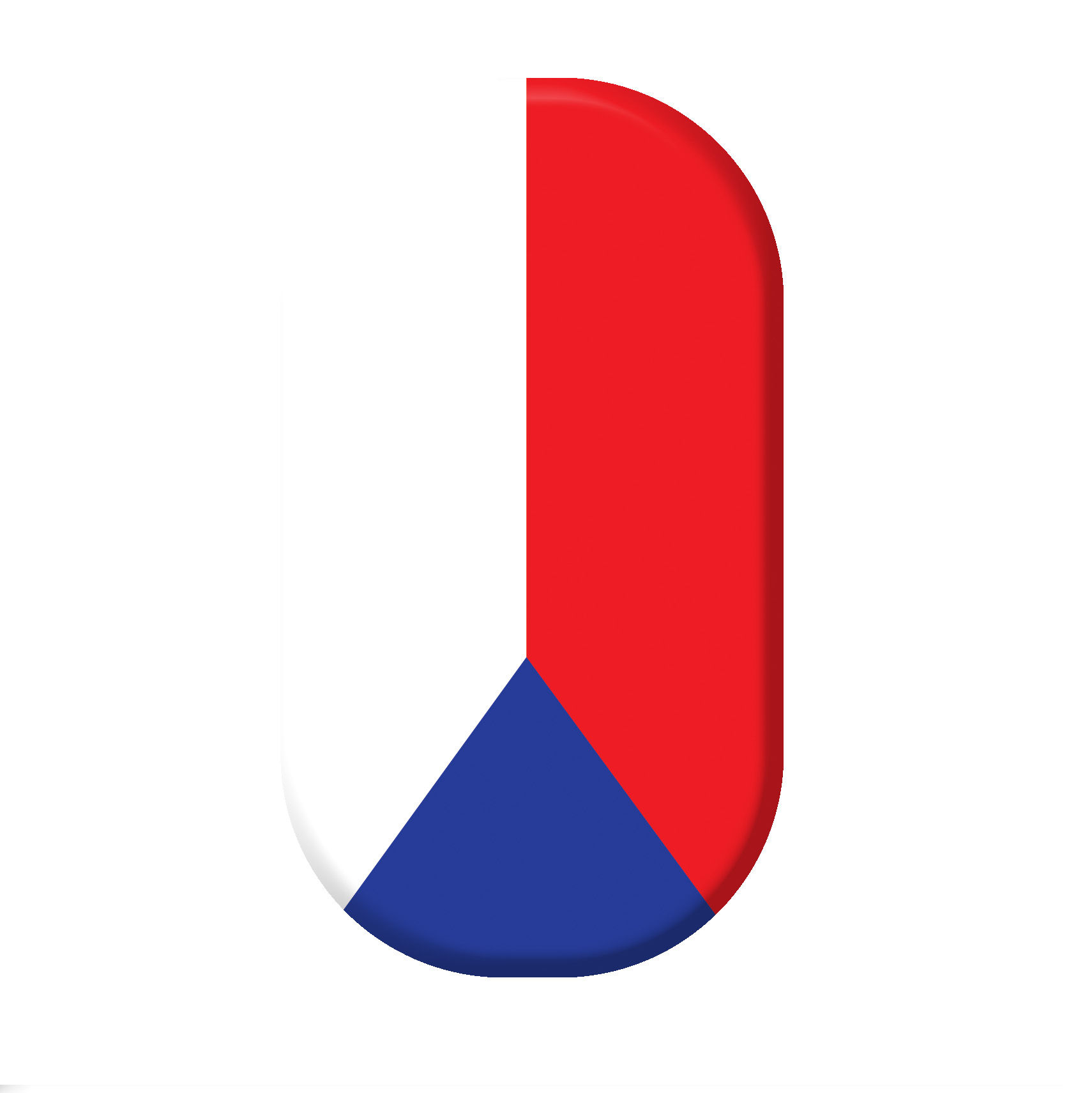 Czechia Flag