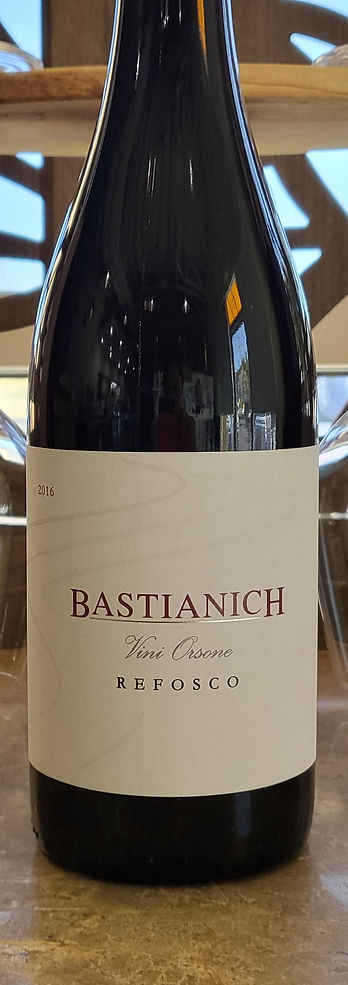 Bastianich, Refosco