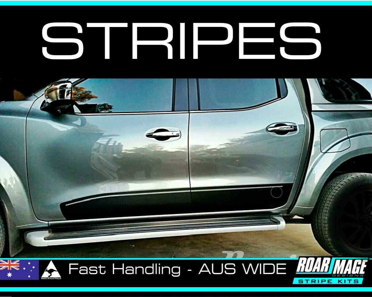fits 2015 - 2020 Nissan Navara NP300 DOOR decals stripes stickers 4wd 4x4 TURBO