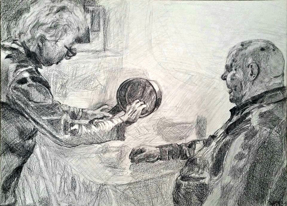 Grandma Serving