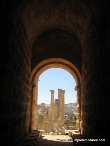 jerash map