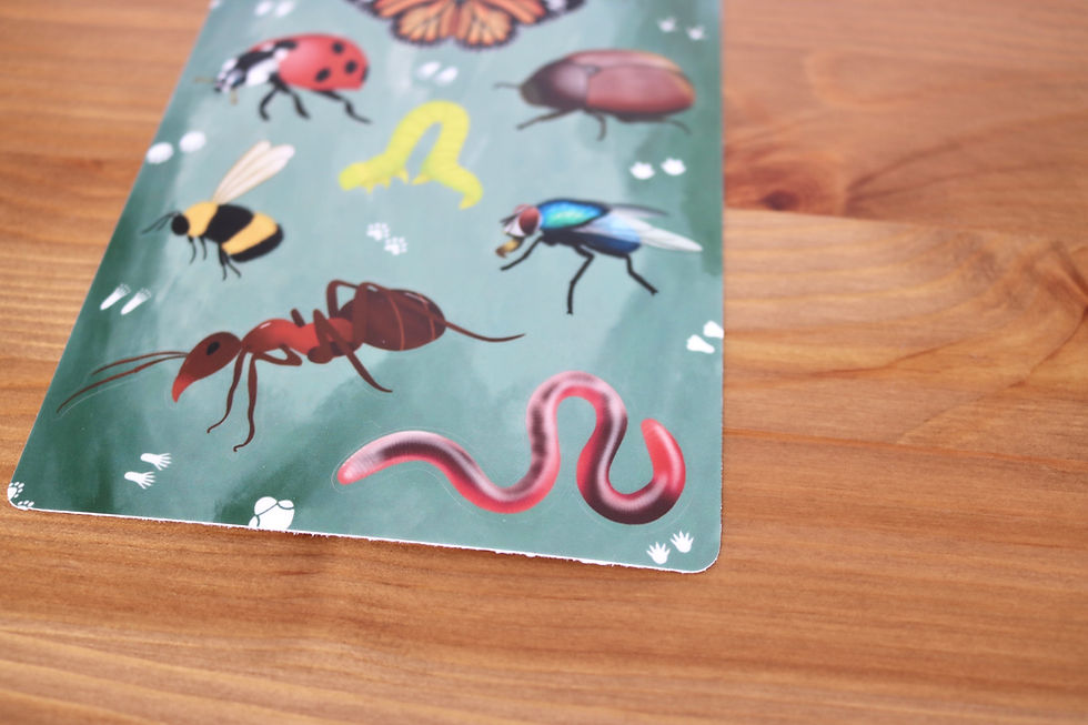 Thumbnail: Bugs Sticker Sheet | Exploring The Alphabet