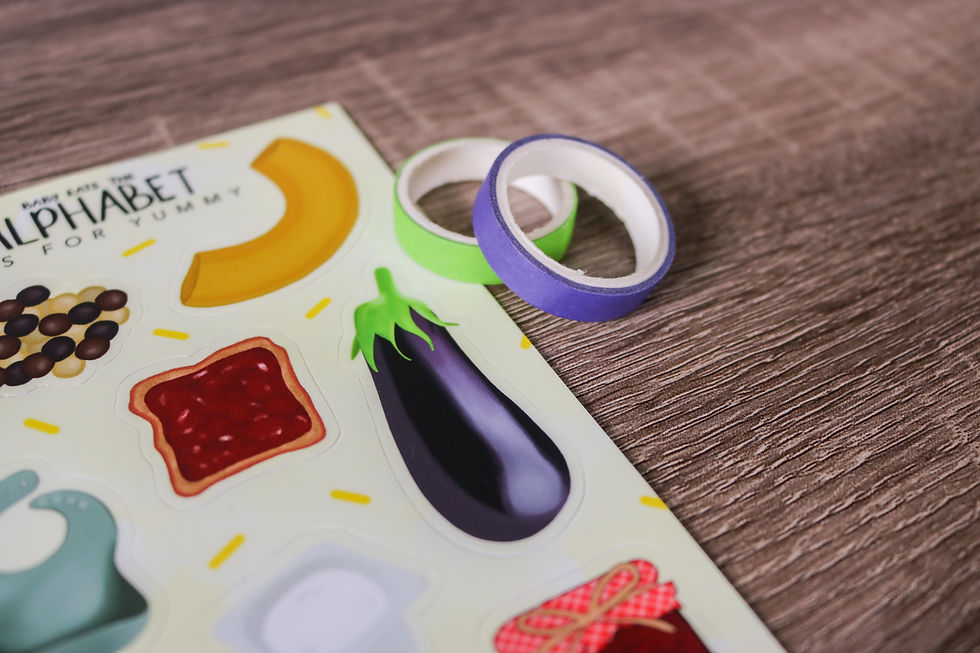 Thumbnail: "Y is for Yummy" Sticker Sheet | Baby Eats The Alphabet