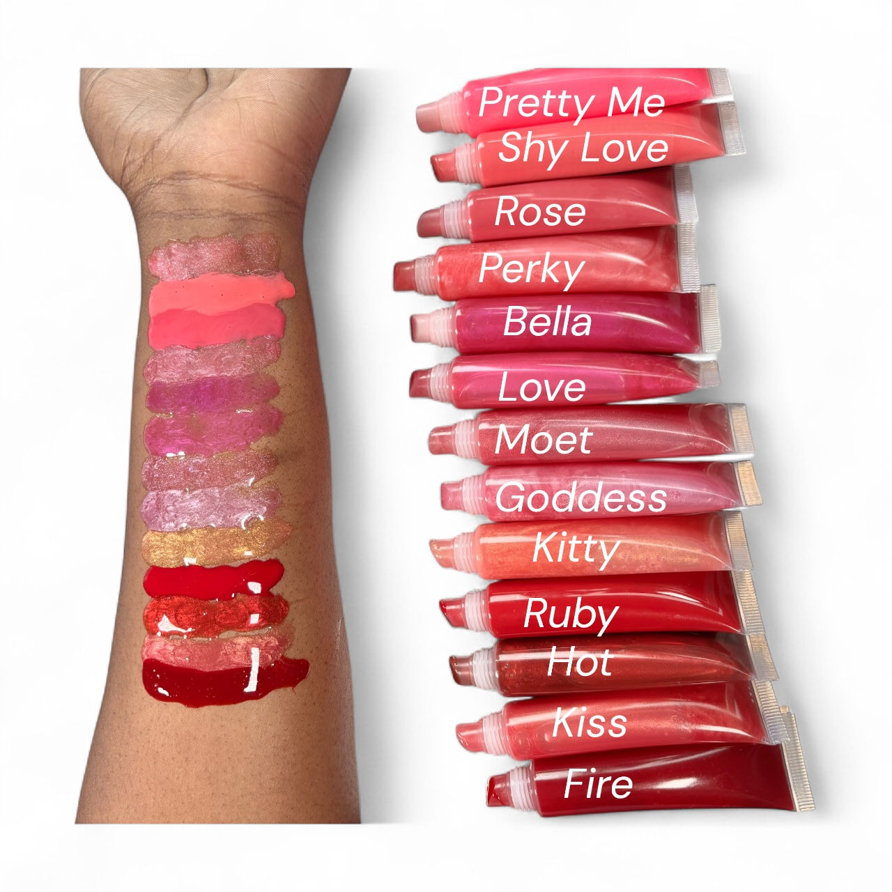 Pigmented Lip Gloss Wholesale | Custom Shades | Glossy Lacquer Finish