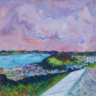 5. To The West From Dundee Law, 2023, 30 cm sq, Ruth Nicol, Art ID 28)5.jpeg