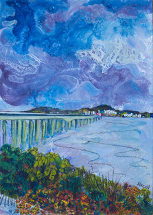 14. Tay Road Bridge, 2023, 21 x 15 cm, Ruth Nicol, Art Id 28)14.jpeg