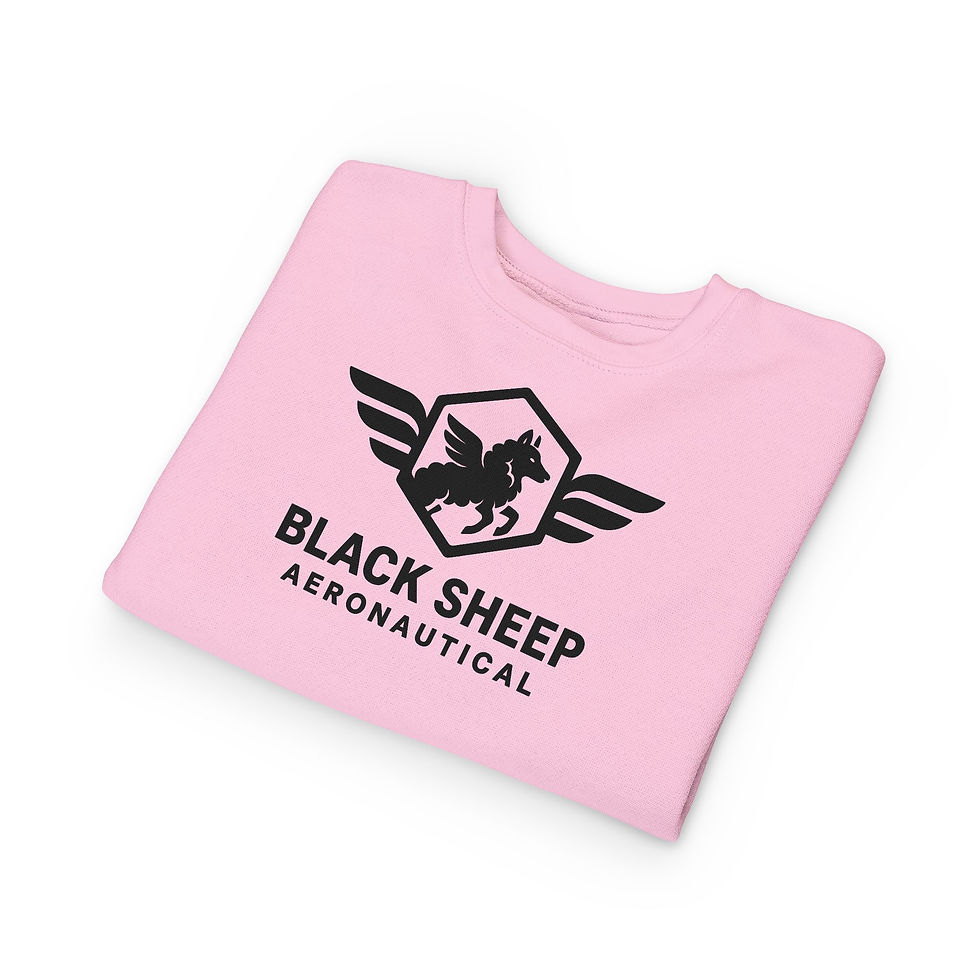 Thumbnail: Black Sheep Lambs Toddlers Sweatshirt