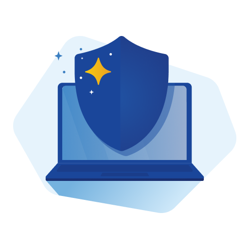 A laptop is safe