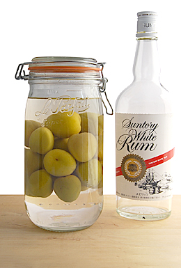 青梅＋ホワイトラム【Le Parfait流梅酒】