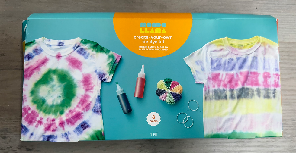 Mondo Llama (create your own tie dye kit)