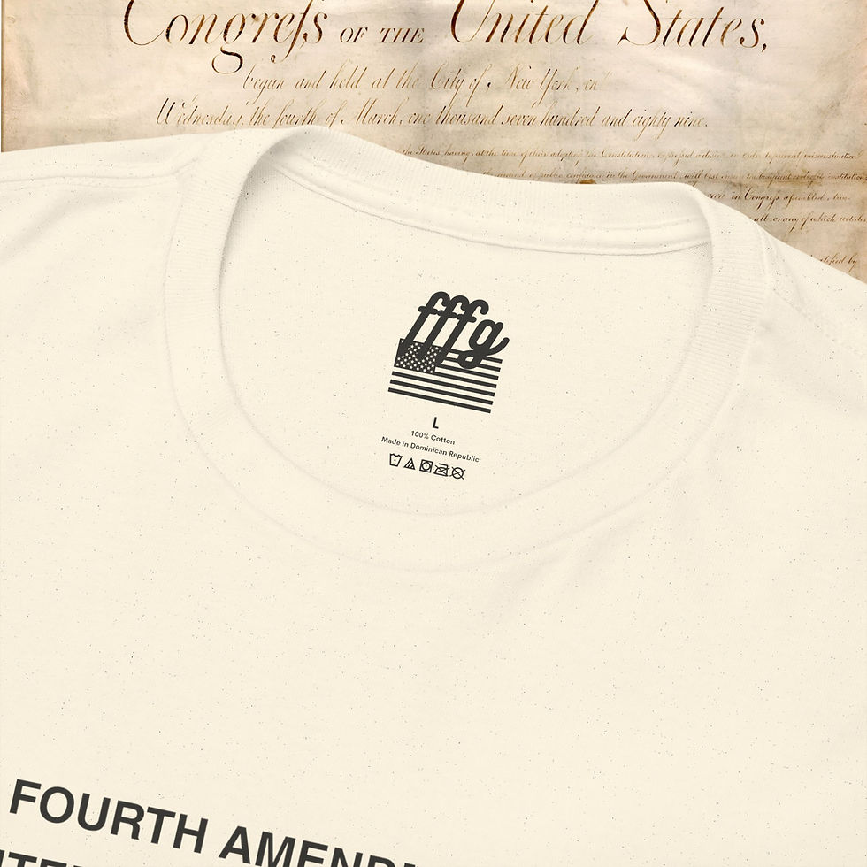 Thumbnail: The Fourth Amendment Tee