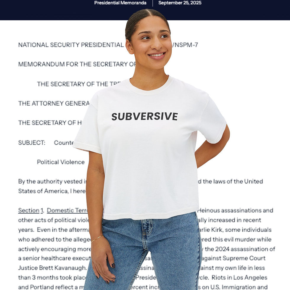 Thumbnail: Subversive Boxy Cropped Tee