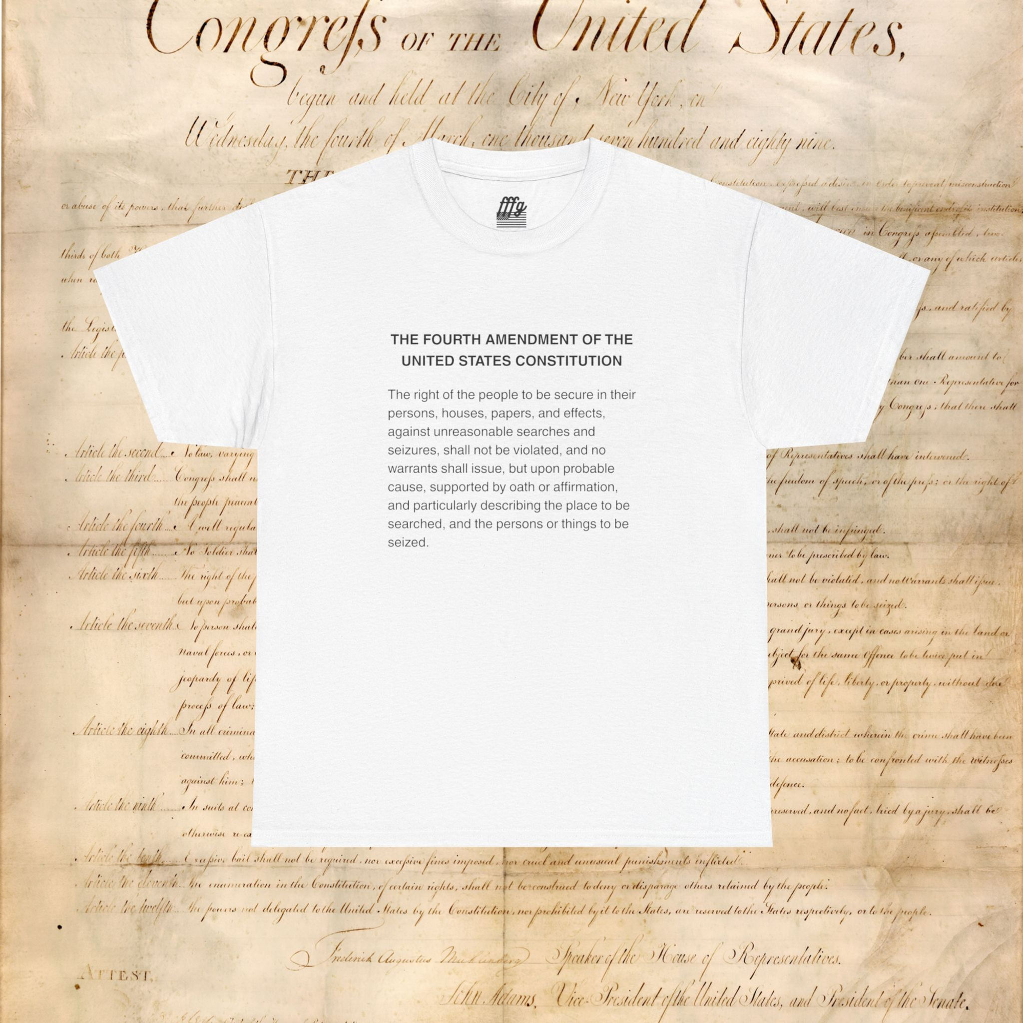 The Fourth Amendment Tee