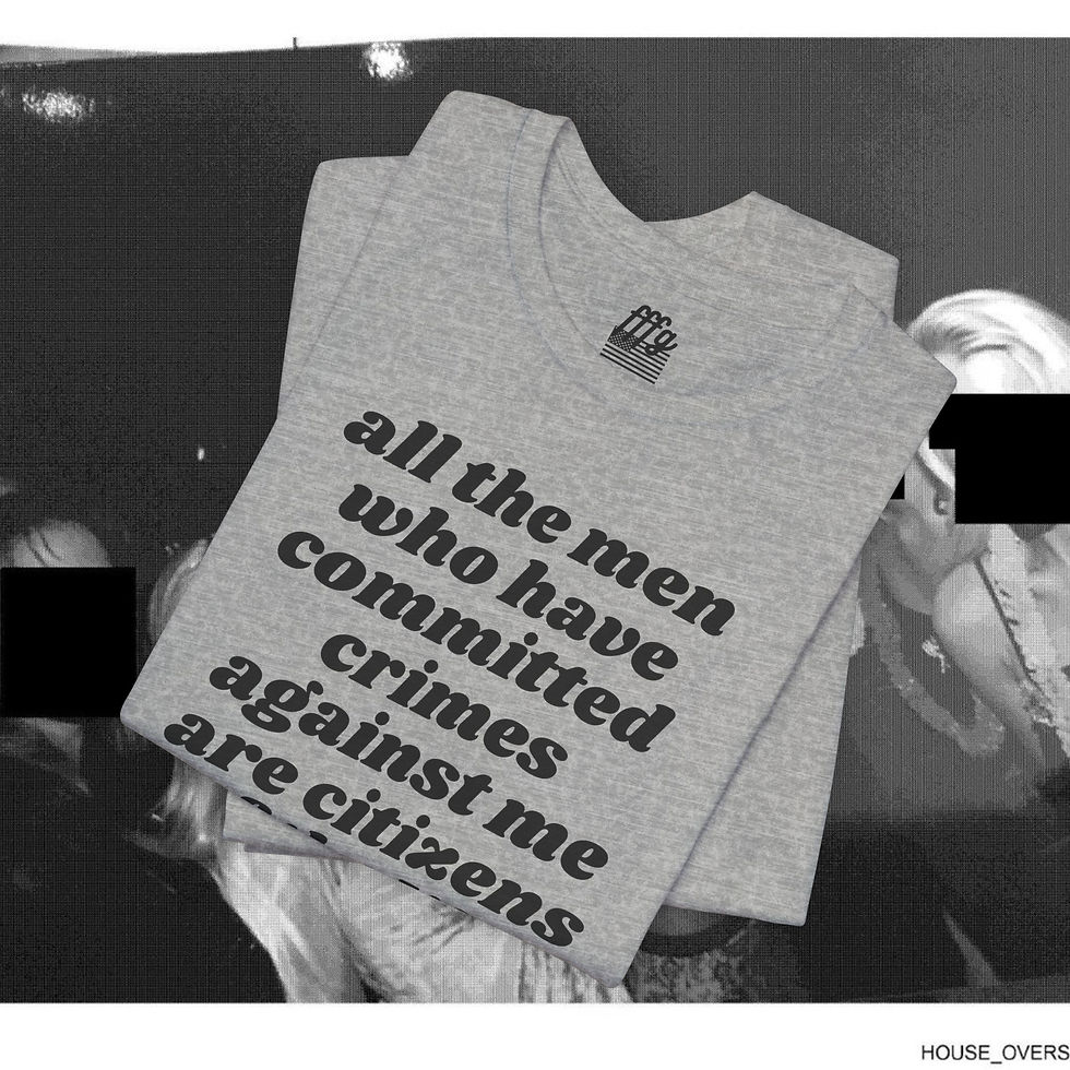 Thumbnail: All the Men Who Have Committed Crimes Against Me Are Citizens Tee 