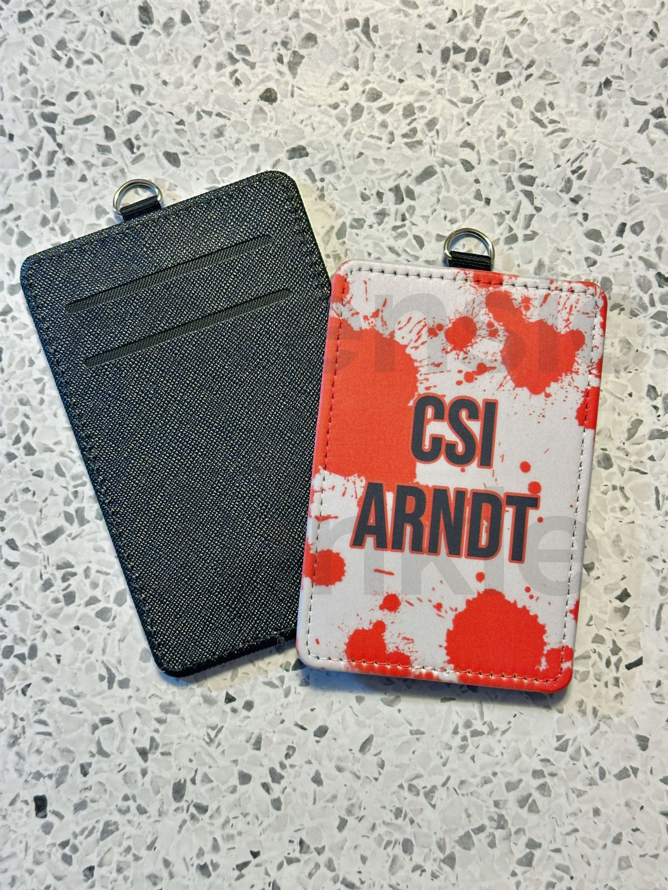 Keychain Card Holder - Custom