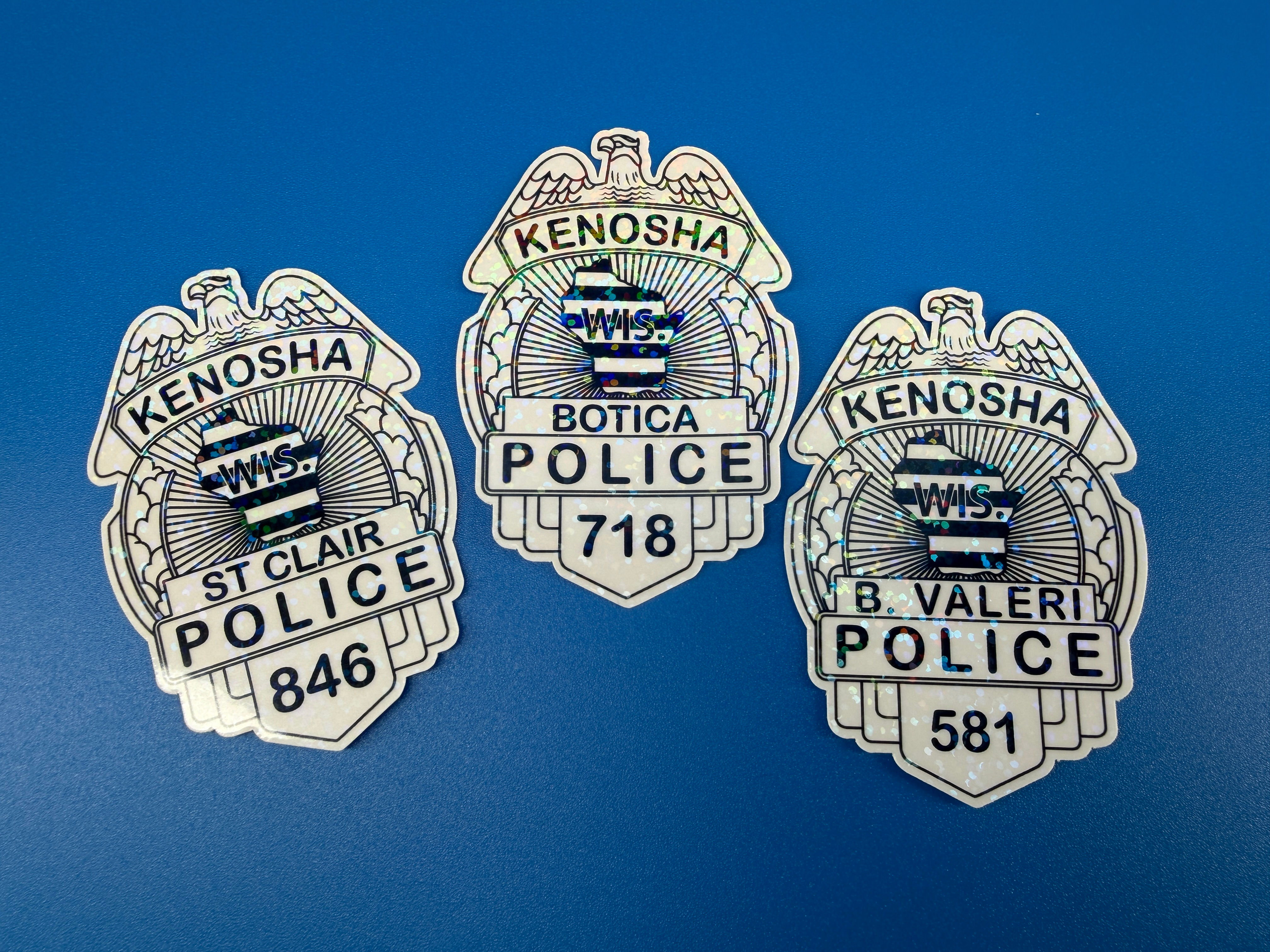 Custom KPD Badge Outline Sticker