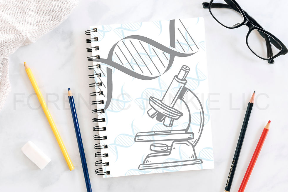 DNA & Trace Evidence Notebooks
