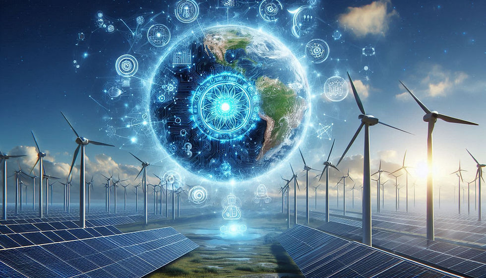 La IA y su aporte a los proyectos de energías renovables.