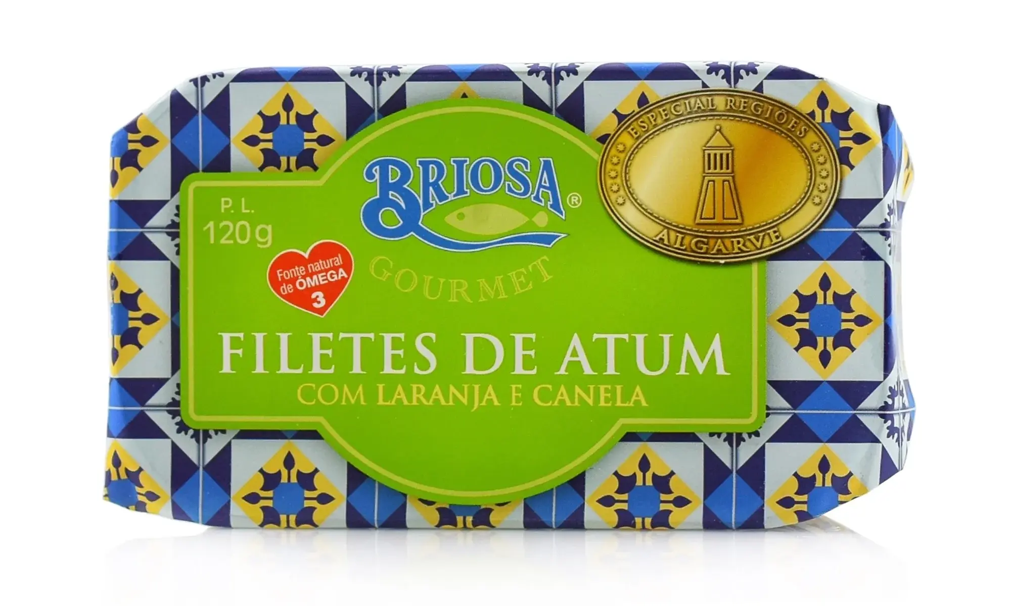 FILETES DE ATUM COM LARANJA E CANELA BRIOSA