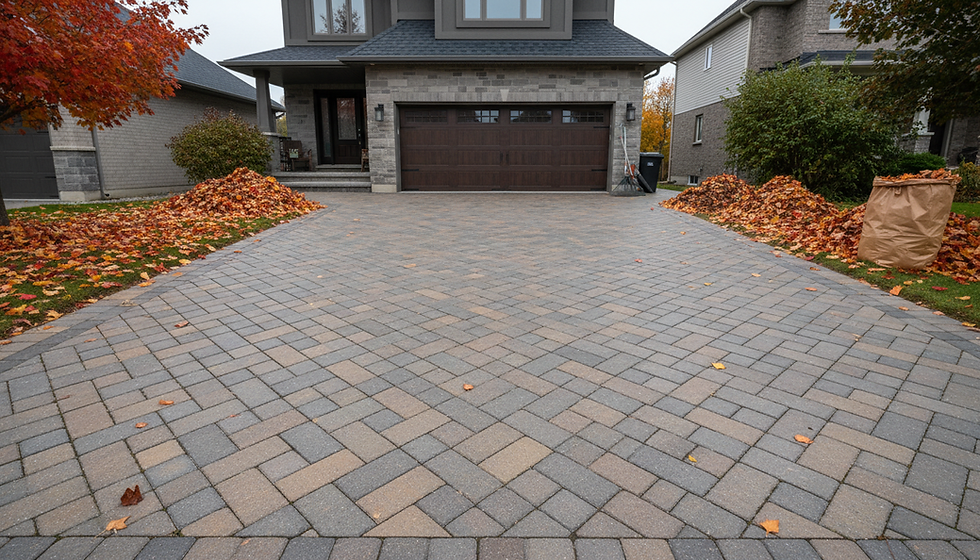 Prepare an Interlock Driveway for Winter in Ottawa