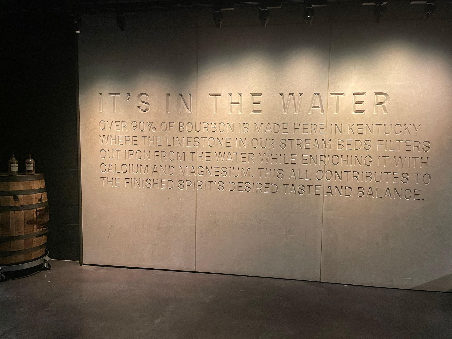 old forester distillery it's in the water illustration