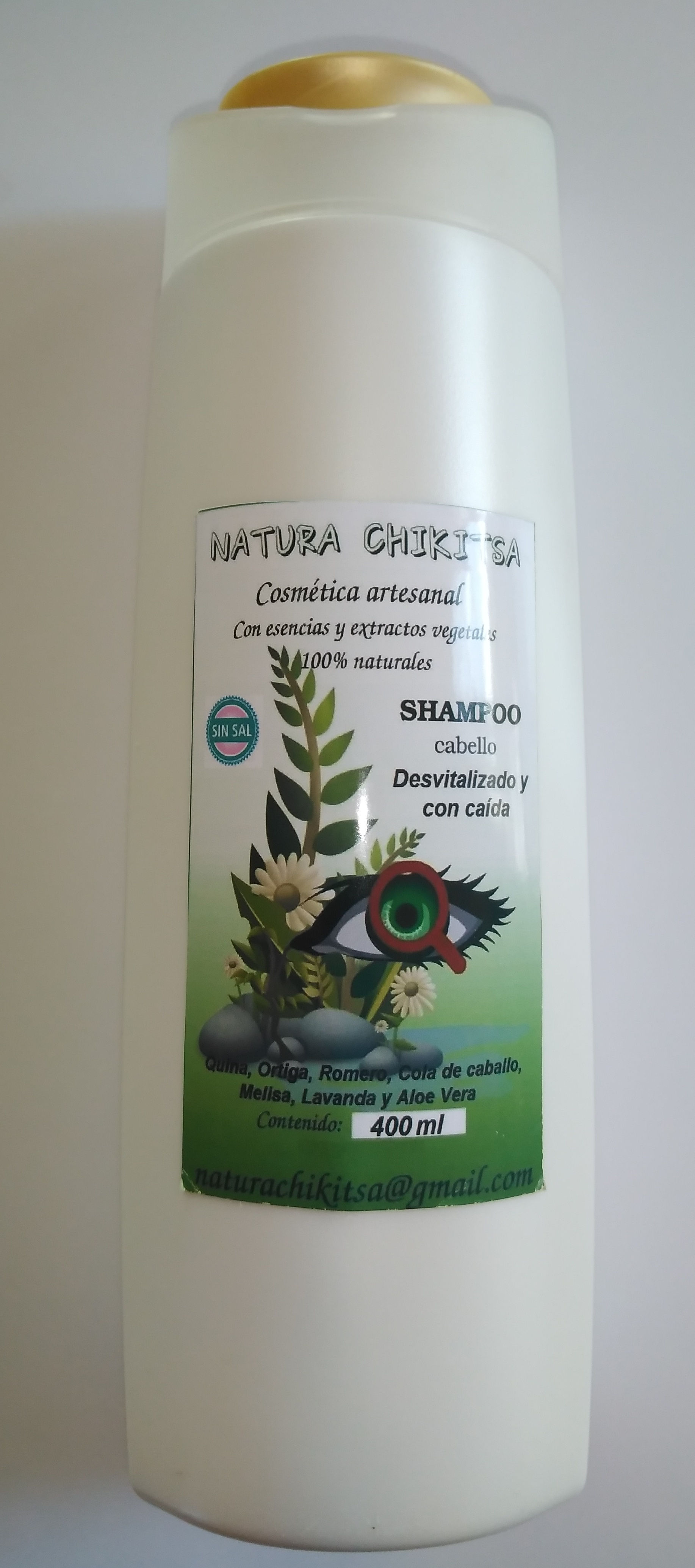Shampoo para cabello desvitalizado y con caída 400 ml