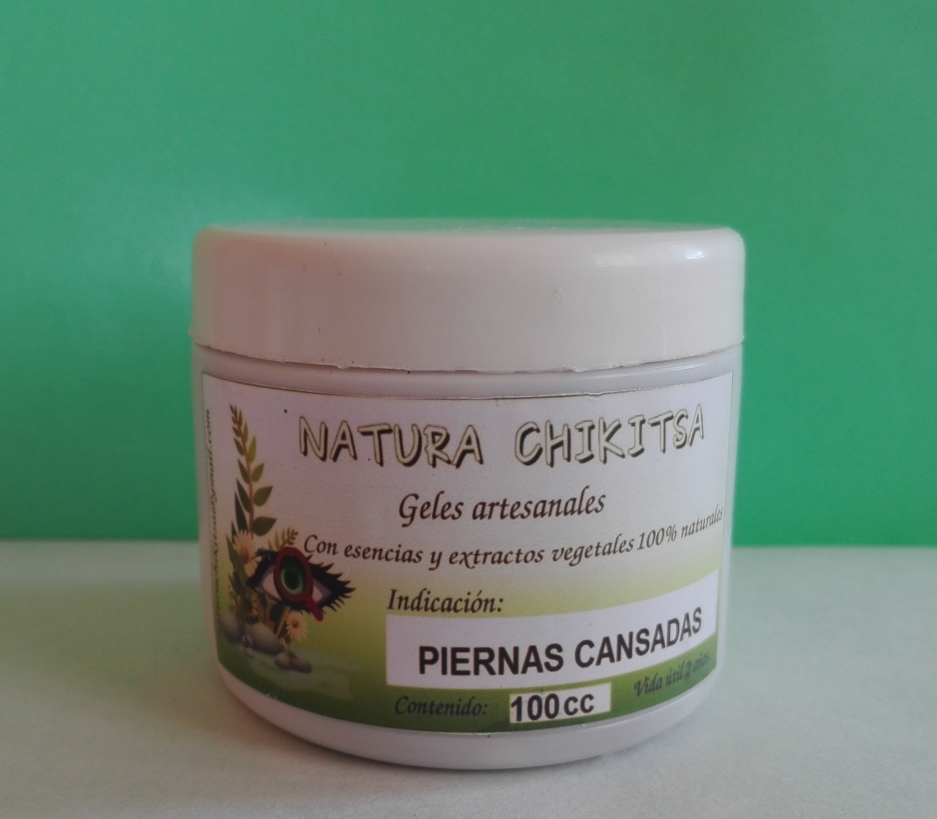 Gel para piernas cansadas