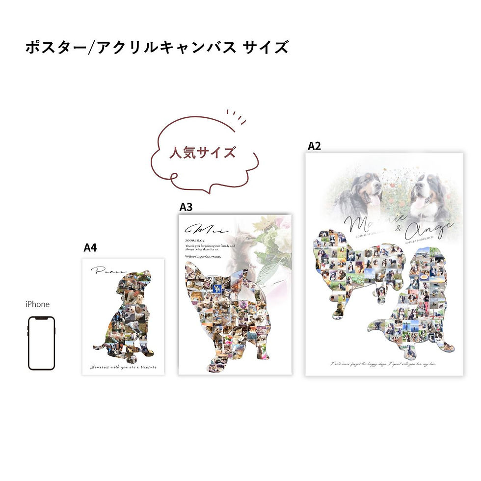 サムネイル： メモリアルグッズ｜ペットロス｜うちの子記念日